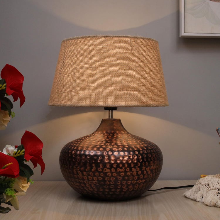 HOMESAKE Metal Table Lamp