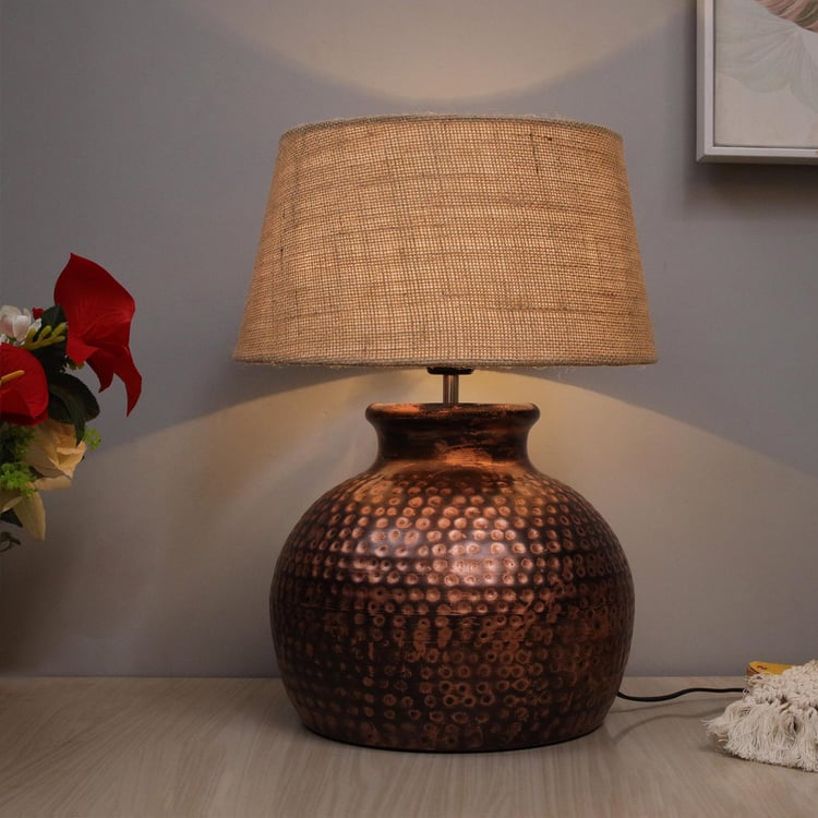 HOMESAKE Metal Table Lamp