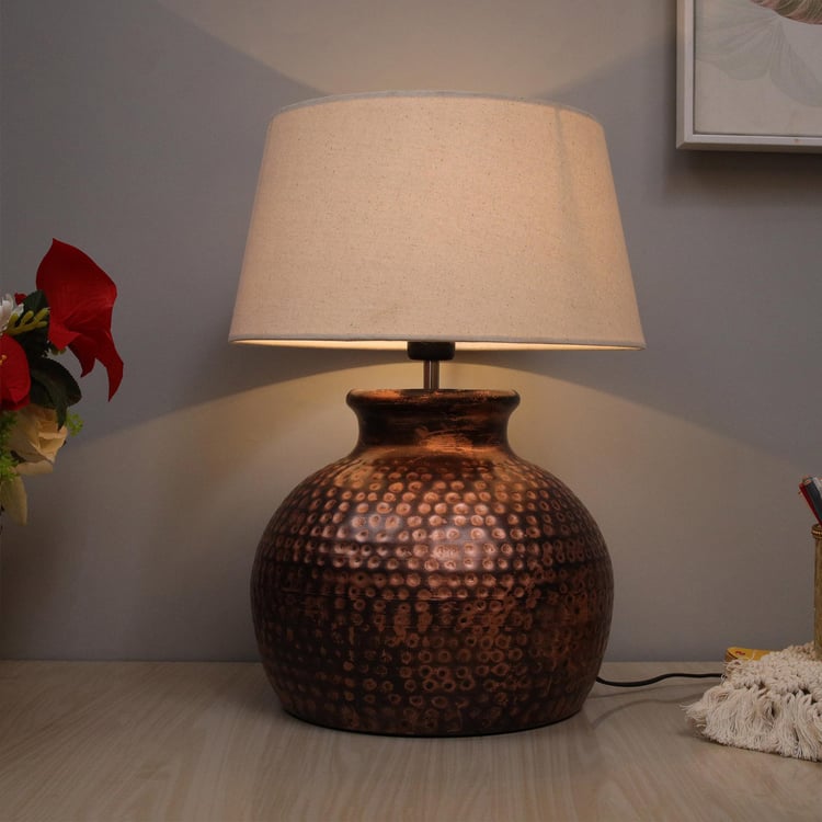 HOMESAKE Metal Table Lamp