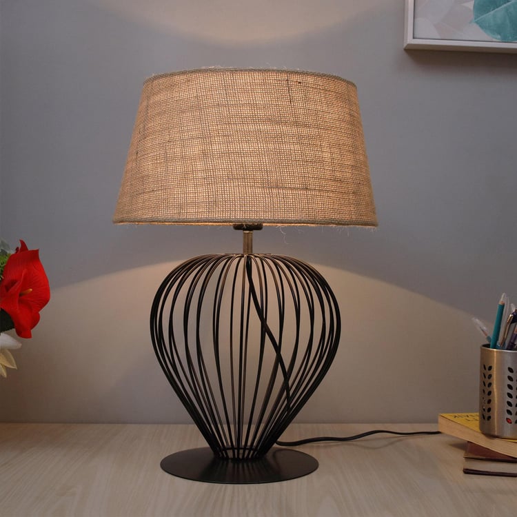 HOMESAKE Metal Table Lamp