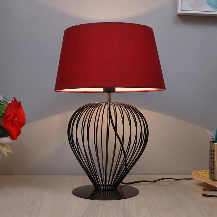 HOMESAKE Metal Table Lamp