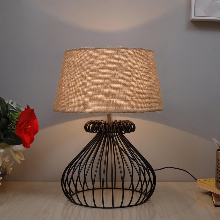 HOMESAKE Metal Table Lamp