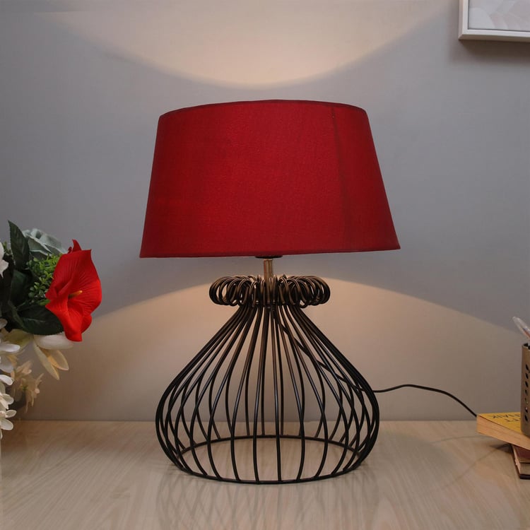 HOMESAKE Metal Table Lamp