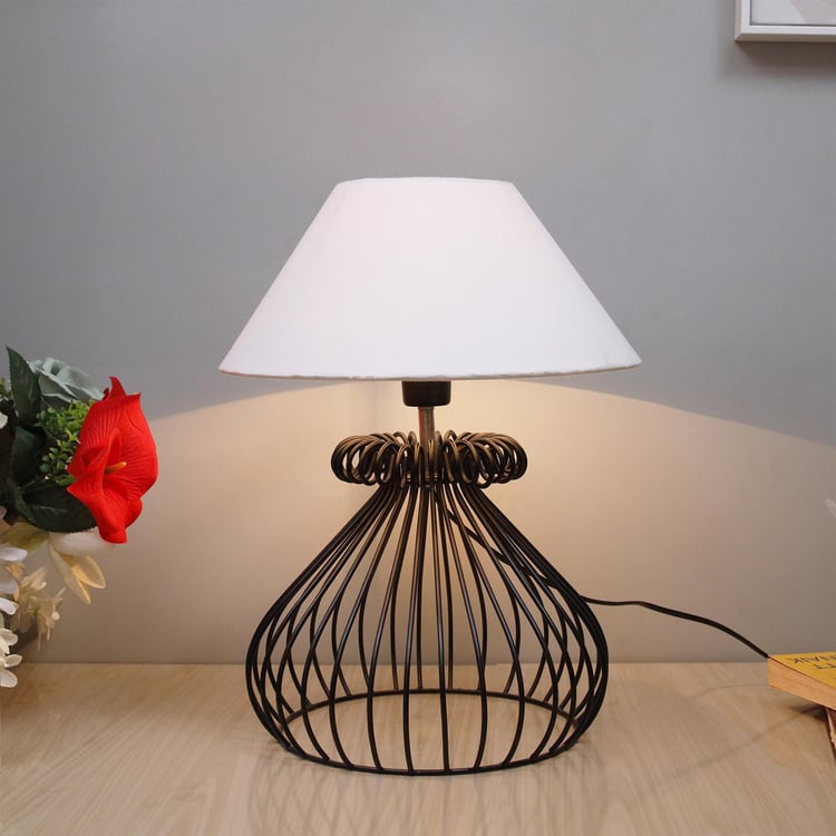 HOMESAKE Metal Table Lamp