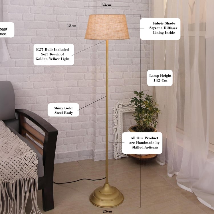 HOMESAKE Metal Floor Lamp