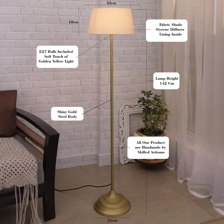 HOMESAKE Metal Floor Lamp