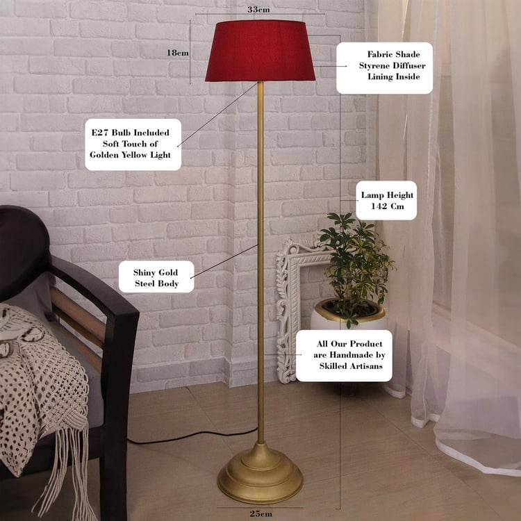 HOMESAKE Metal Floor Lamp