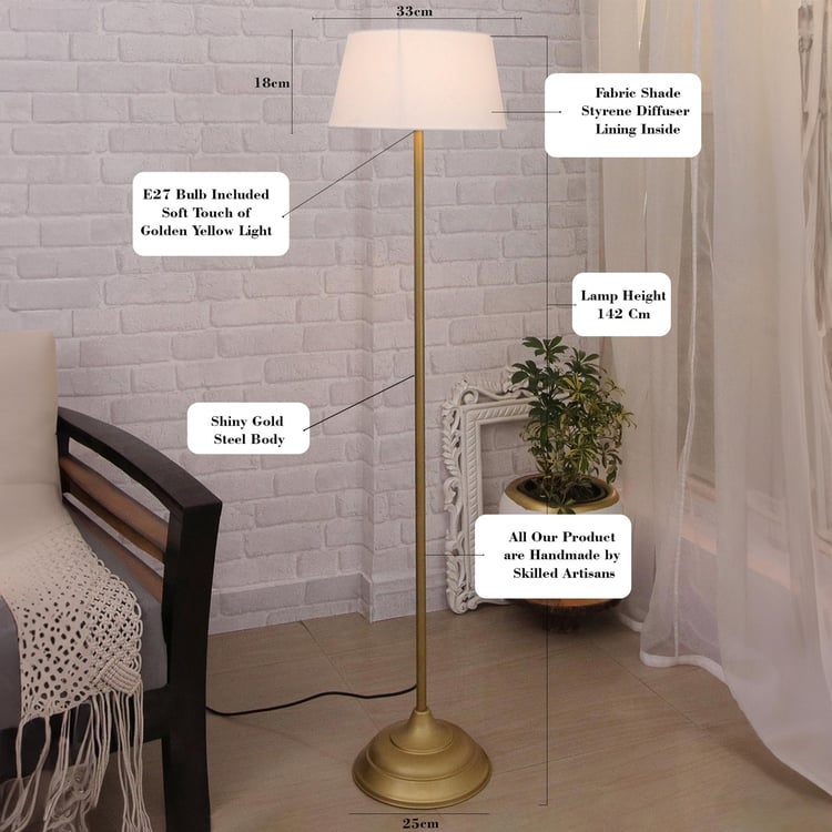 HOMESAKE Metal Floor Lamp