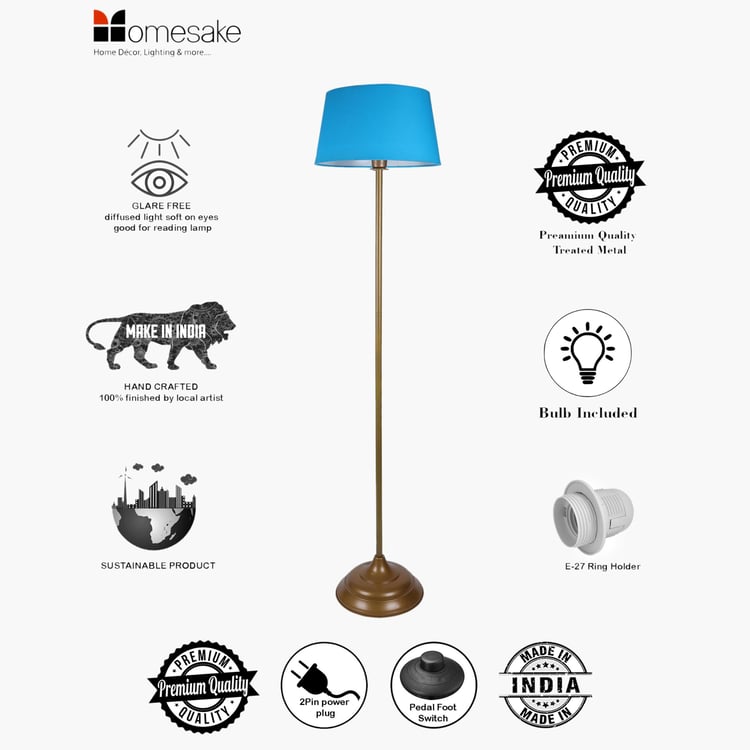 HOMESAKE Metal Floor Lamp