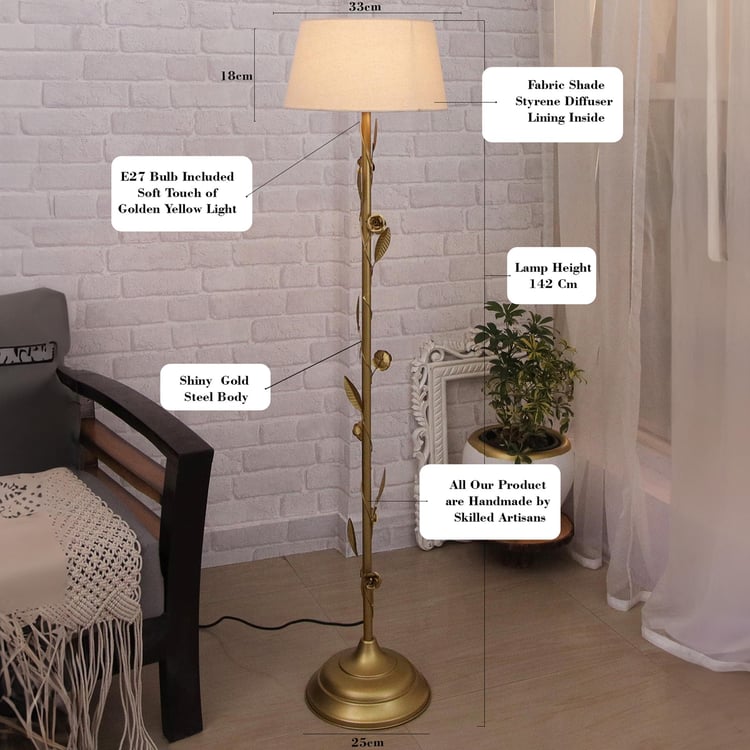 HOMESAKE Metal Floor Lamp