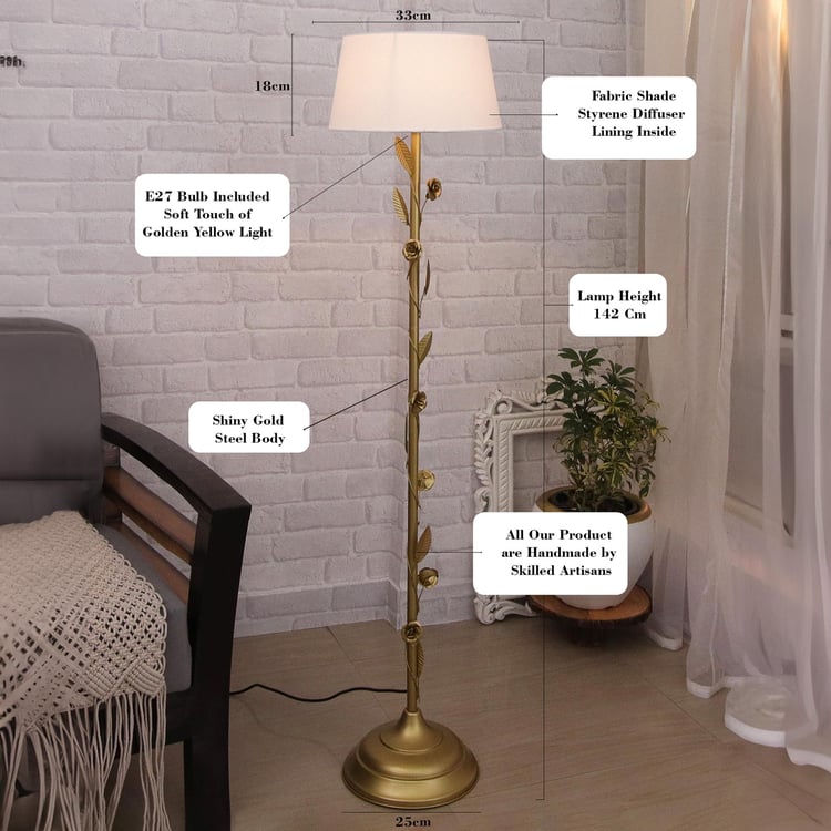 HOMESAKE Metal Floor Lamp