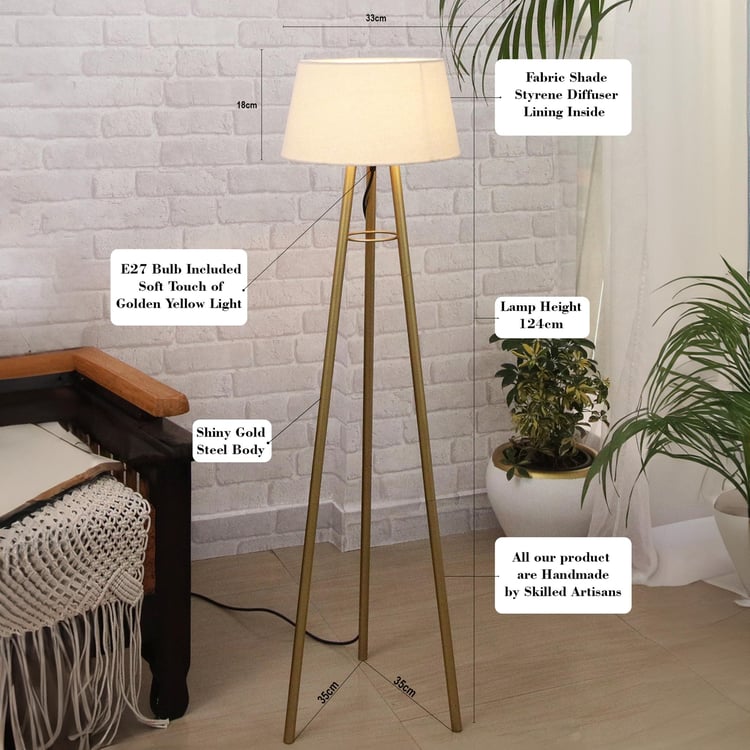 HOMESAKE Metal Floor Lamp