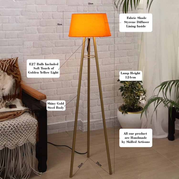 HOMESAKE Metal Floor Lamp