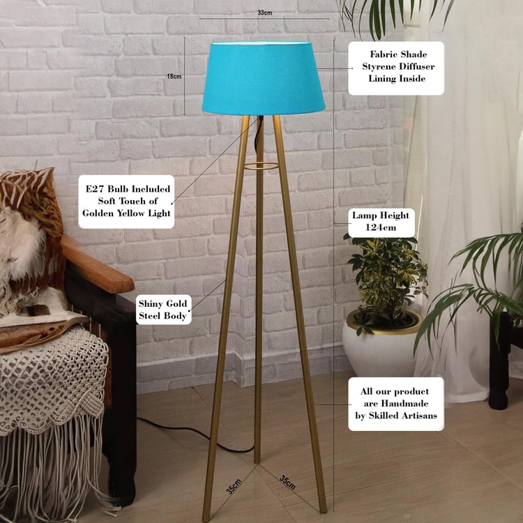 HOMESAKE Metal Floor Lamp