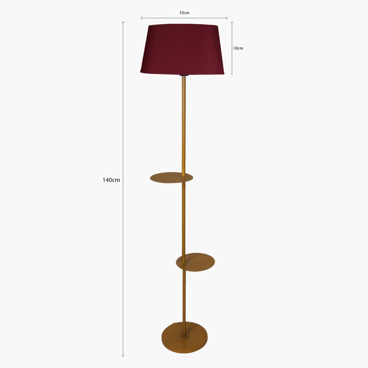 HOMESAKE Metal Floor Lamp