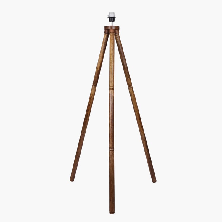 HOMESAKE Wooden Floor Lamp