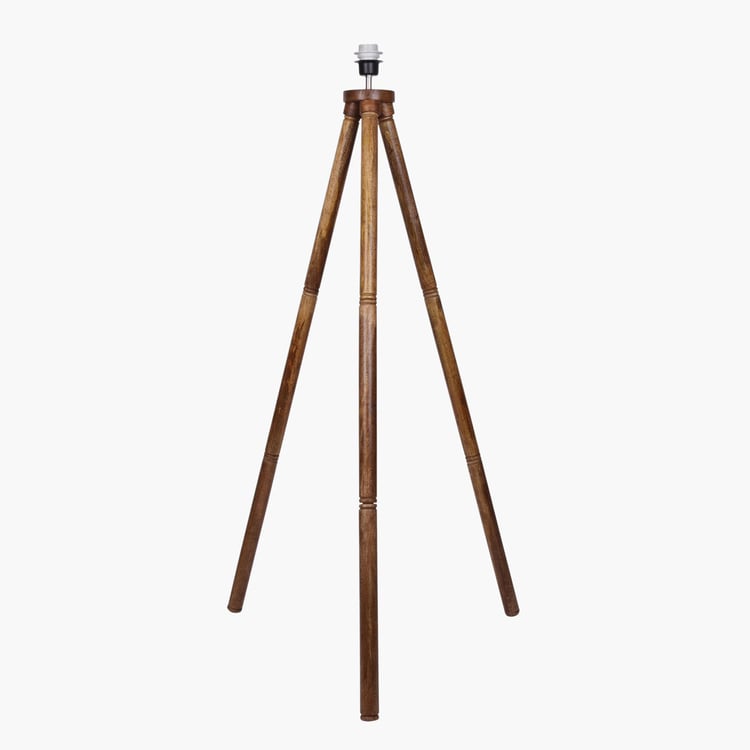 HOMESAKE Wooden Floor Lamp