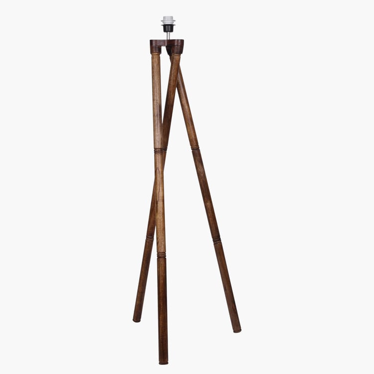 HOMESAKE Wooden Floor Lamp