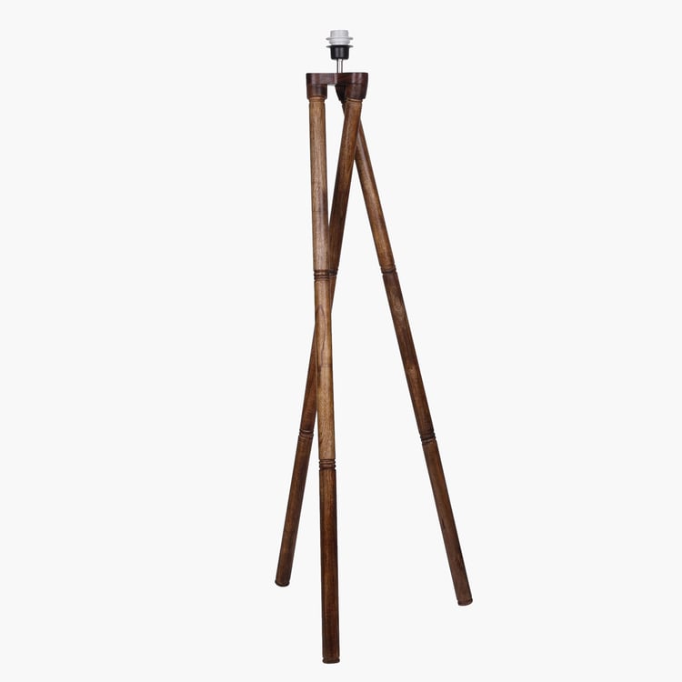 HOMESAKE Wooden Floor Lamp