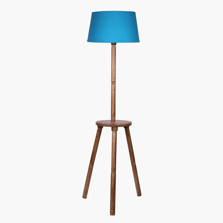 HOMESAKE Wooden Floor Lamp