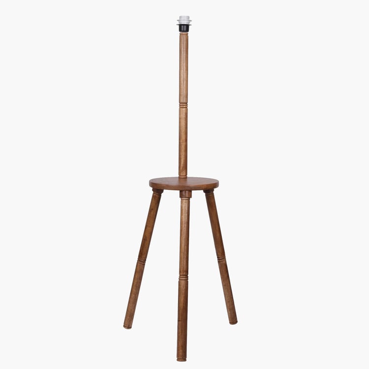 HOMESAKE Wooden Floor Lamp