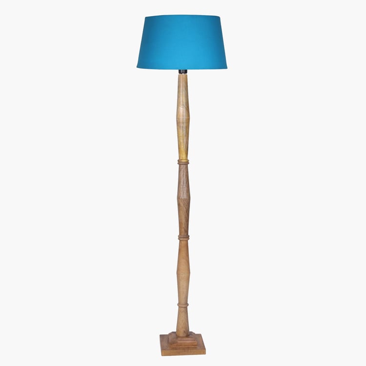 HOMESAKE Wooden Floor Lamp