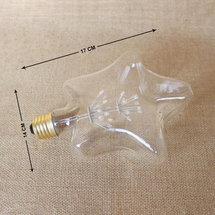 HOMESAKE Glass Star LED Bulb