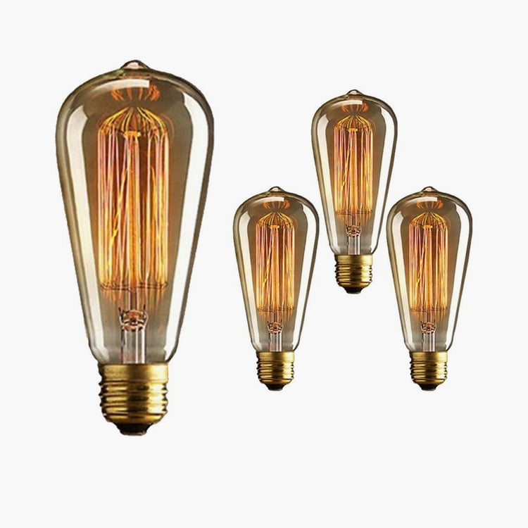 HOMESAKE Glass Set of 4 Bulbs