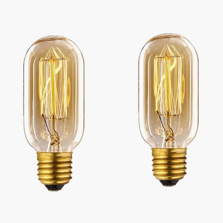 HOMESAKE Glass Set of 2 Bulbs