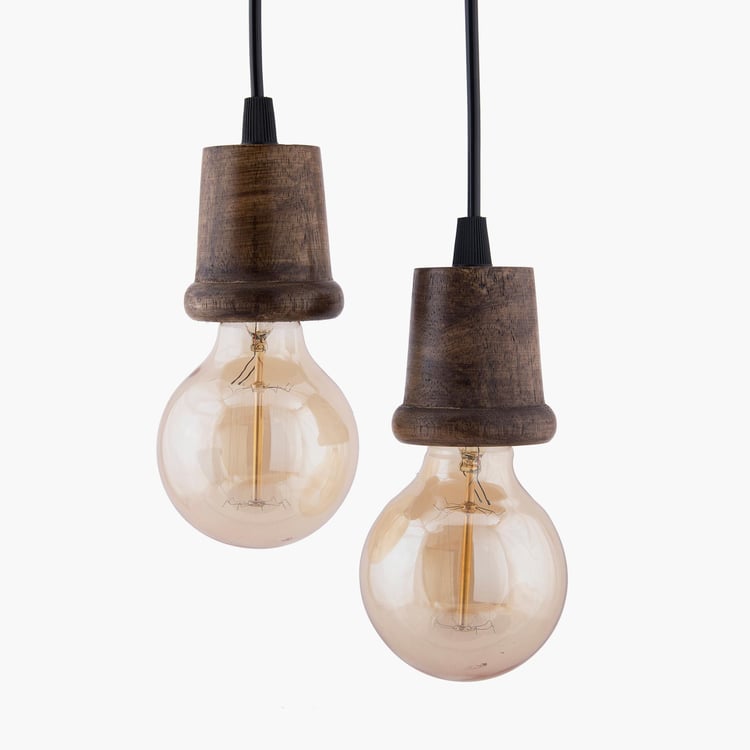 HOMESAKE Wooden Ceiling Lamp