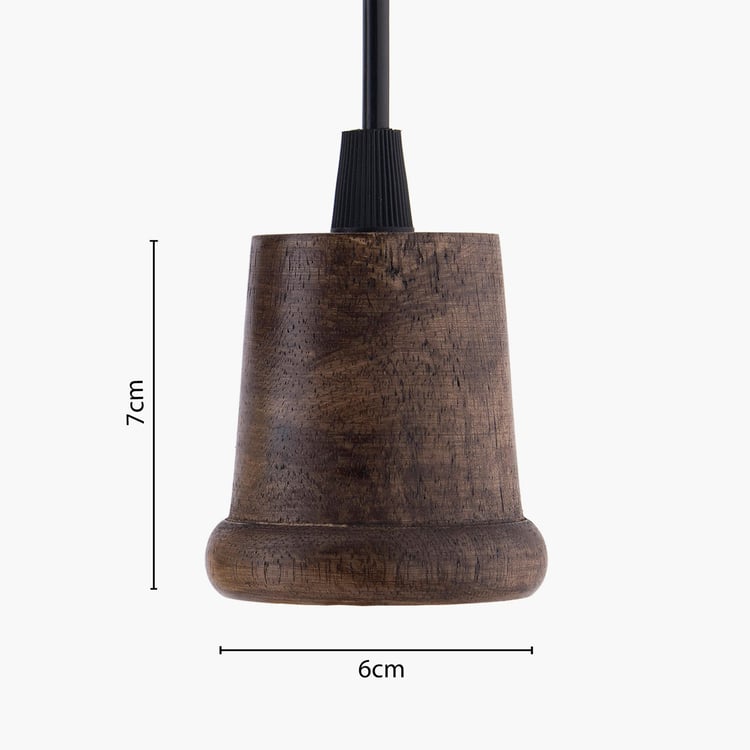 HOMESAKE Wooden Ceiling Lamp