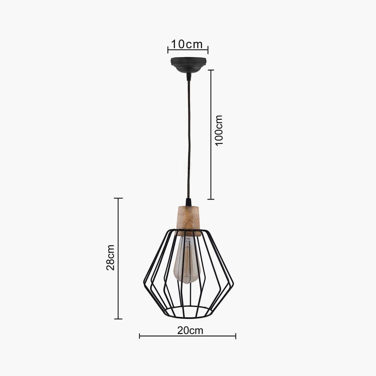 HOMESAKE Metal Ceiling Lamp