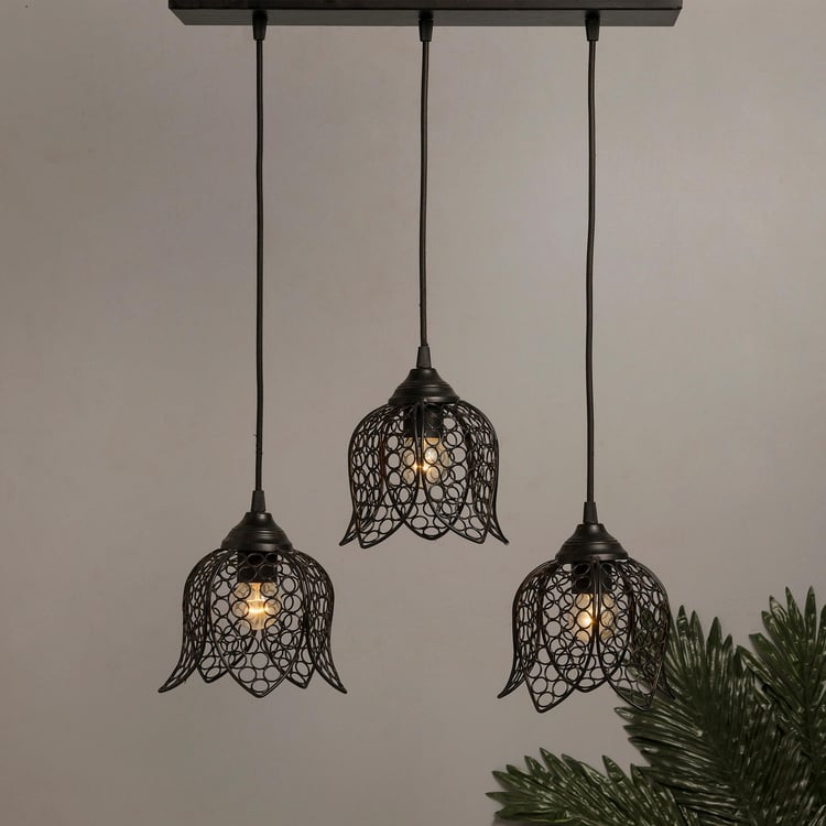 HOMESAKE Metal Cluster Ceiling Lamp