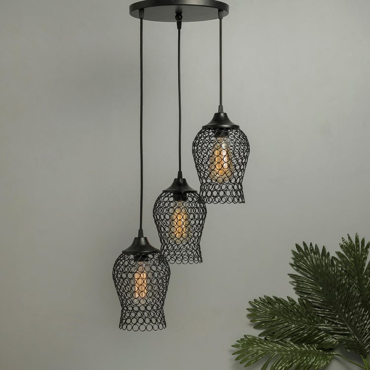 HOMESAKE Metal Cluster Ceiling Lamp