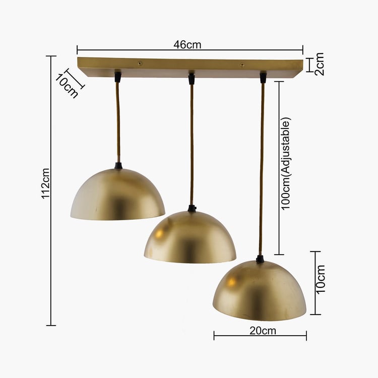 HOMESAKE Metal Cluster Ceiling Lamp