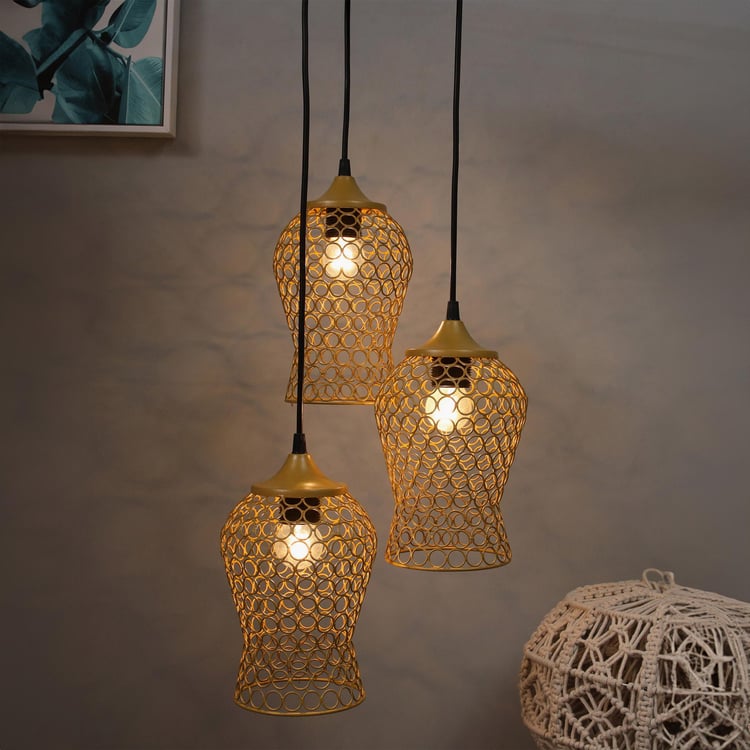 HOMESAKE Metal Cluster Ceiling Lamp