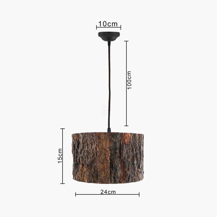 HOMESAKE Wooden Ceiling Lamp