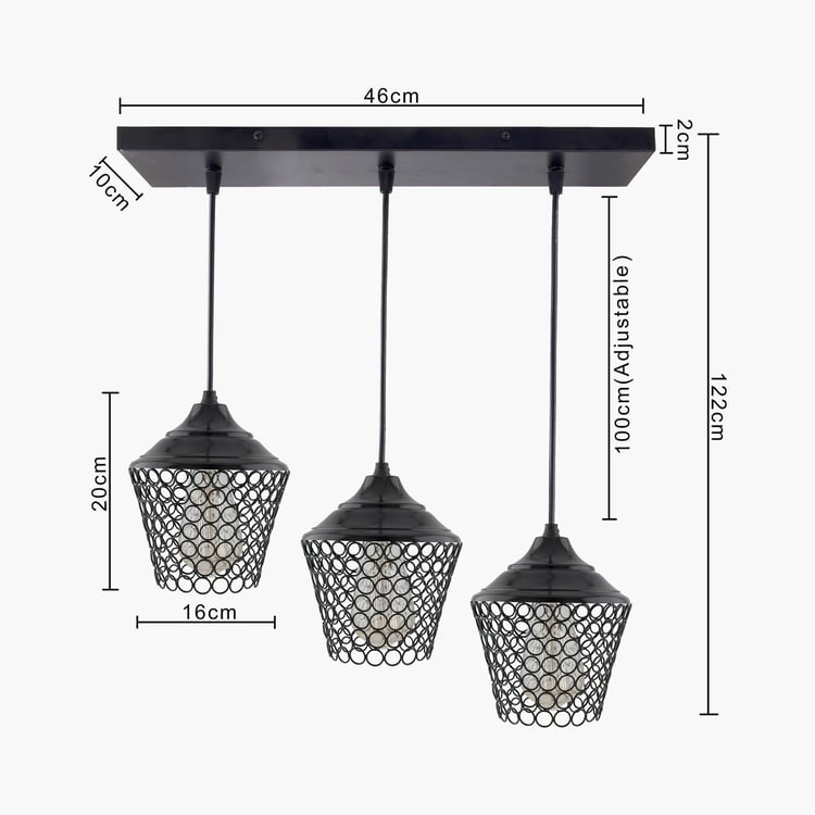 HOMESAKE Metal Ceiling Lamp