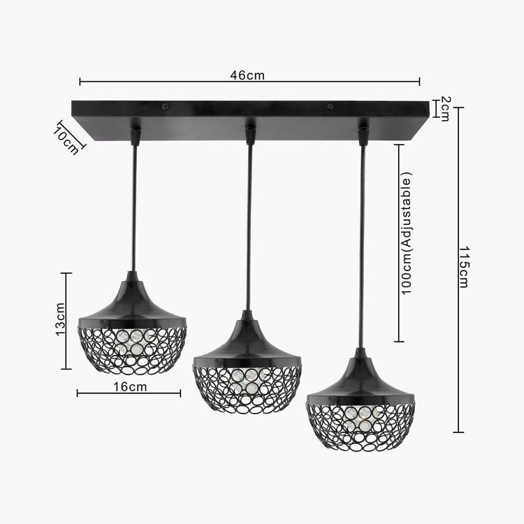 HOMESAKE Metal Ceiling Lamp