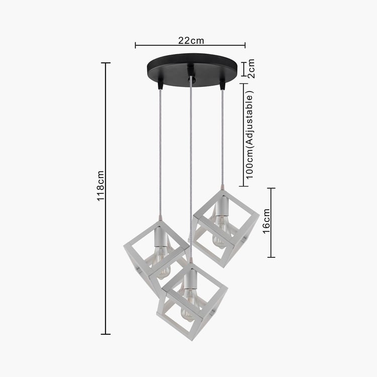 HOMESAKE Metal Ceiling Lamp