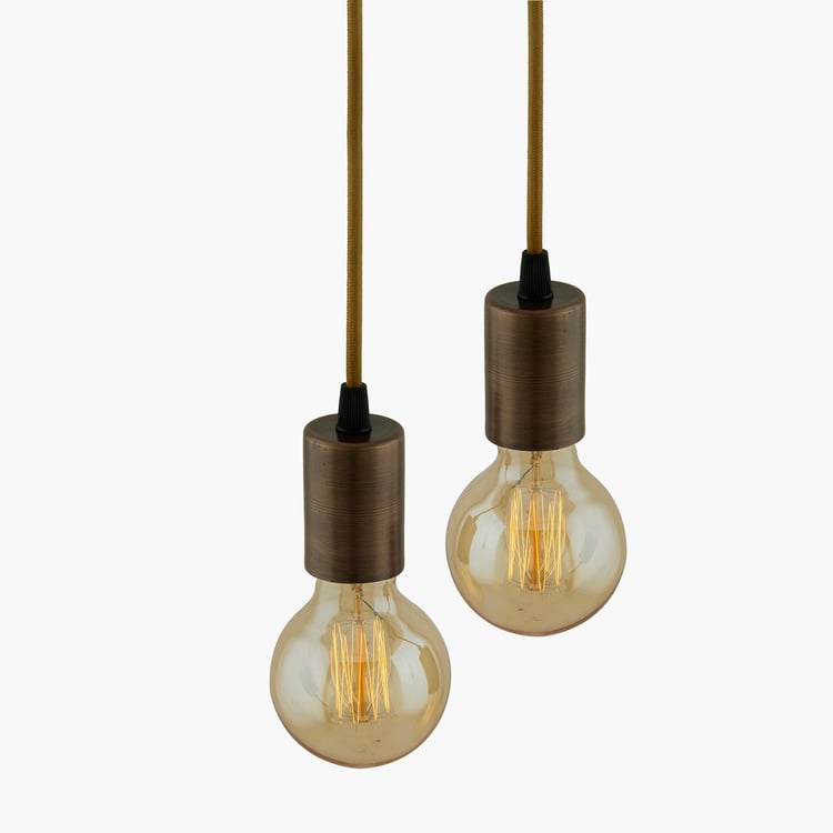 HOMESAKE Set of 2 Hanging Bulb Holders