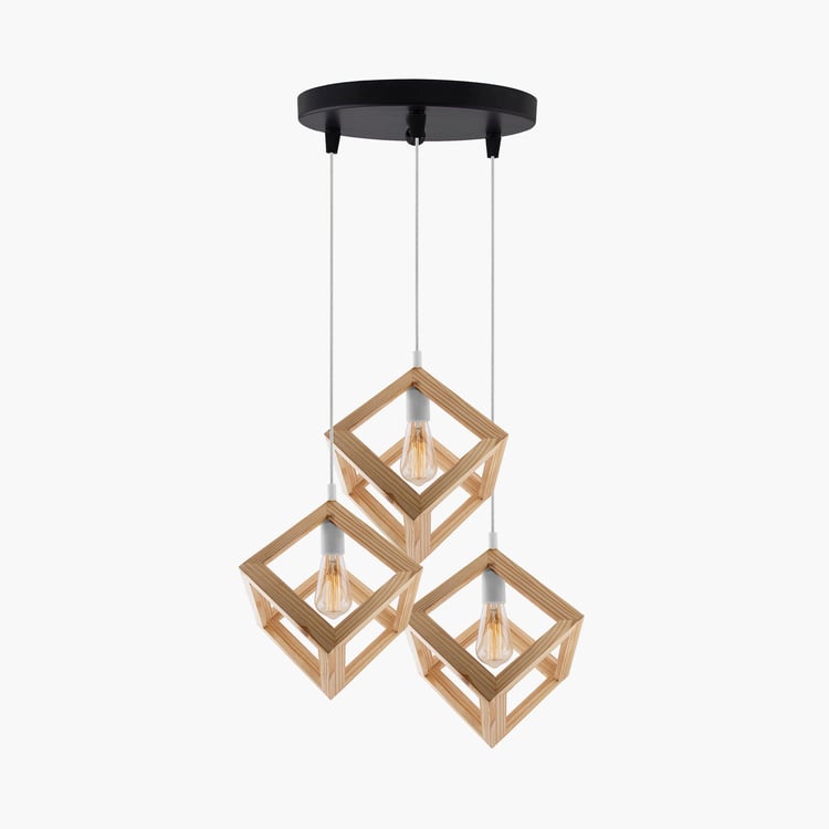 HOMESAKE Wooden Ceiling Lamp