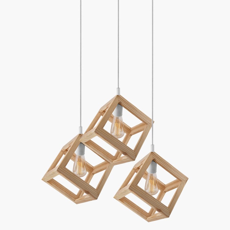 HOMESAKE Wooden Ceiling Lamp