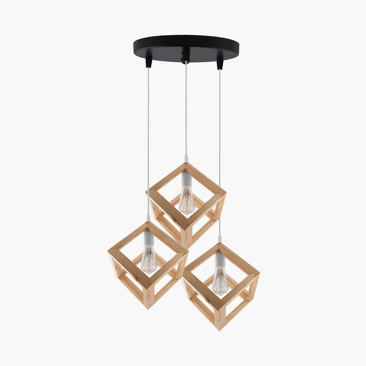 HOMESAKE Wooden Ceiling Lamp