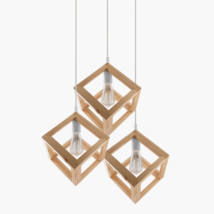 HOMESAKE Wooden Ceiling Lamp