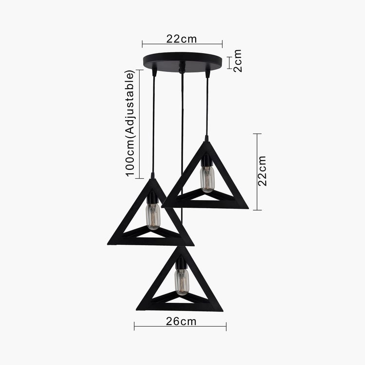 HOMESAKE Metal Cluster Ceiling Lamp