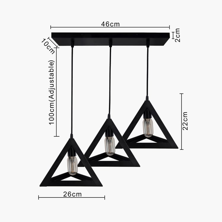 HOMESAKE Metal Cluster Ceiling Lamp