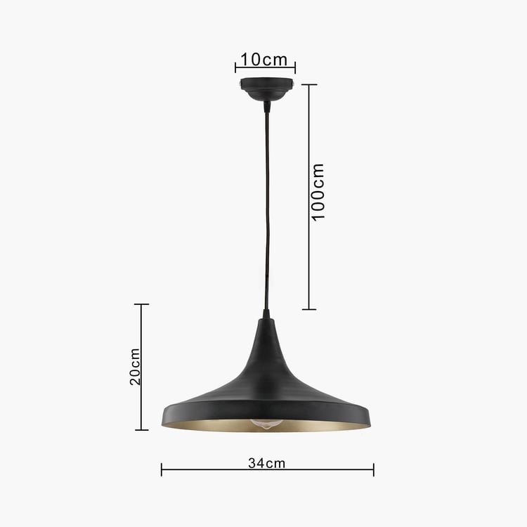 HOMESAKE Metal Ceiling Lamp