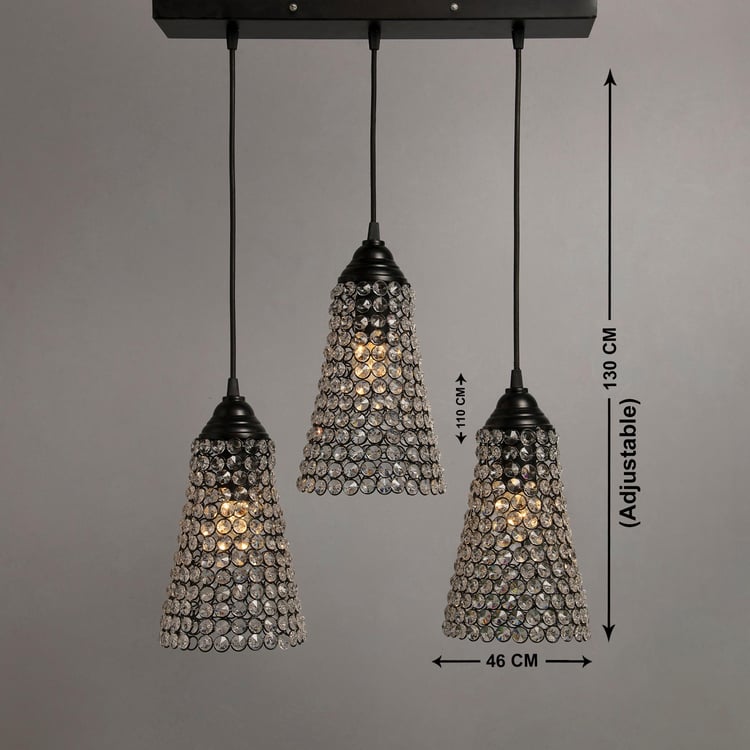 HOMESAKE Metal Cluster Ceiling Lamp