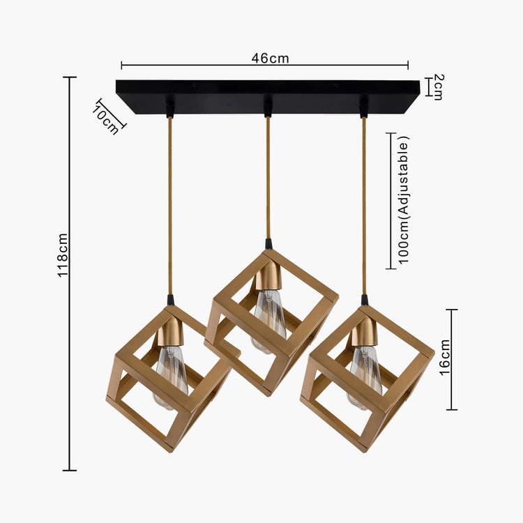 HOMESAKE Metal Cluster Ceiling Lamp